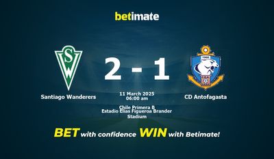 Dự đoán Santiago Wanderers vs CD Antofagasta, Tỷ lệ cược & Mẹo cá cược 03/10/2025