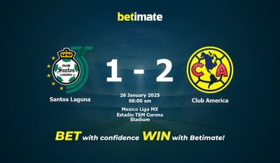 Dự đoán, Tỷ lệ cược & Mẹo cá cược Santos Laguna vs Club America 26/01/2025