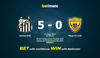 Soi kèo dự đoán Santos U20 vs Maua FC U20 ngày 16/06/2023