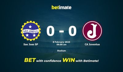 Soi kèo Sao Jose SP vs CA Juventus Dự đoán, tỷ lệ và tip cá cược 07/02/2024