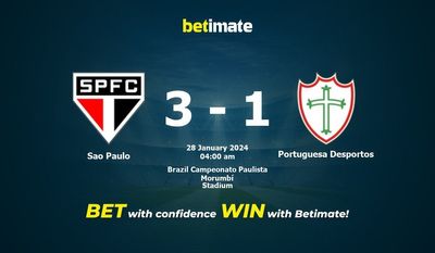 Dự đoán Sao Paulo vs Portuguesa Desportos, tỷ lệ và tip cá cược 27/01/2024