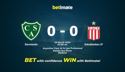 Dự đoán Sarmiento vs Estudiantes LP, tỷ lệ cá cược 09/03/2024