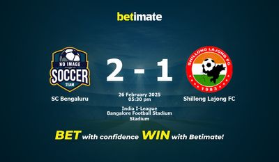 Dự đoán SC Bengaluru vs Shillong Lajong FC, Tỷ lệ cược & Mẹo cá cược 26/02/2025