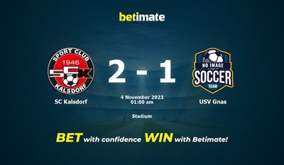 Soi kèo SC Kalsdorf vs USV Gnas, tỷ lệ và tip cá cược 03/11/2023
