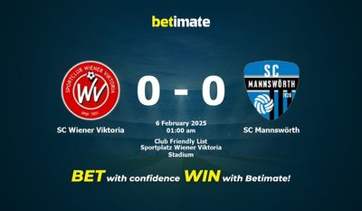 Dự đoán SC Wiener Viktoria vs SC Mannswörth, Tỷ lệ cược & Mẹo cá cược 02/05/2025