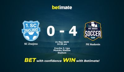 Soi kèo SC Znojmo vs FK Hodonin, tỷ lệ và tip cá cược 21/05/2025