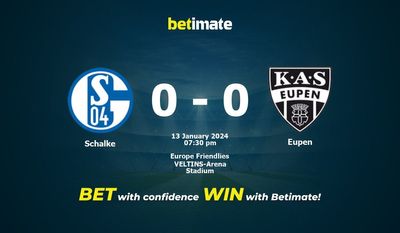Dự đoán Schalke vs Eupen, Tỷ lệ & Mẹo cá cược 13/01/2024