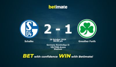 Dự đoán Schalke vs Greuther Furth, Tỷ lệ cược & Mẹo cá cược 26/10/2024