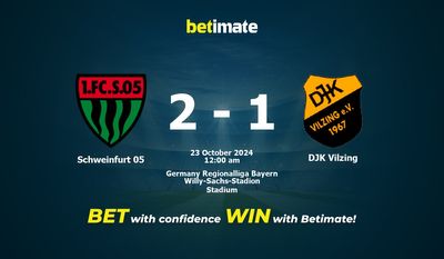 Dự đoán Schweinfurt 05 vs DJK Vilzing, Tỷ lệ & Mẹo cá cược 22/10/2024
