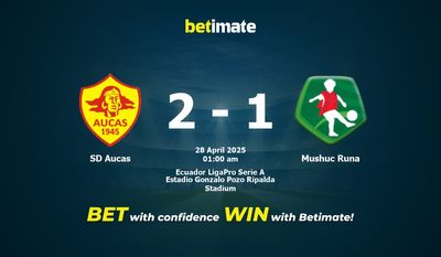 Dự đoán SD Aucas vs Mushuc Runa, Tỷ lệ cược & Mẹo cá cược 27/04/2025