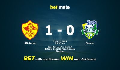Soi kèo SD Aucas vs Orense, Tỷ lệ & Mẹo cá cược 02/03/2024