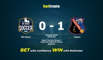 Dự đoán SD Gama vs Castro, Tỷ lệ cược & Mẹo cá cược 20/04/2025