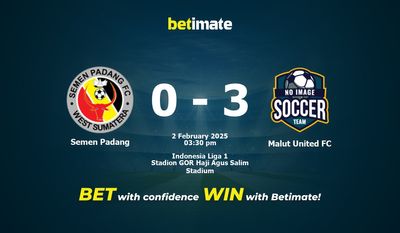 Soi kèo Semen Padang vs Malut United FC, tỷ lệ và tip cá cược 02/02/2025