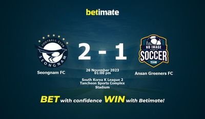 Soi kèo Seongnam FC vs Ansan Greeners FC, tỷ lệ và tip cá cược 26/11/2023