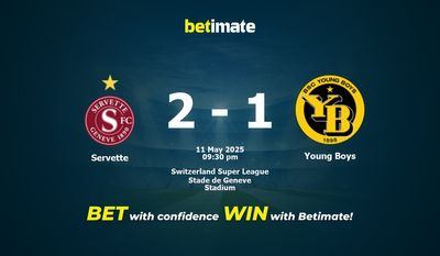 Dự đoán Servette vs Young Boys, Tỷ lệ cược & Mẹo cá cược 05/11/2025