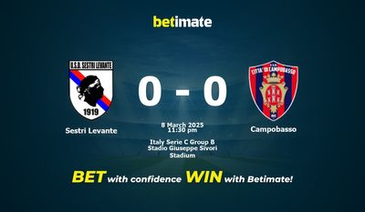Soi kèo Sestri Levante vs Campobasso, tỷ lệ cá cược 08/03/2025