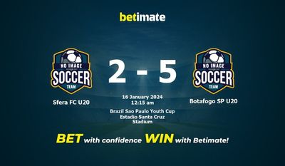 Soi kèo Sfera FC U20 vs Botafogo SP U20, tỷ lệ và tip cá cược 15/01/2024