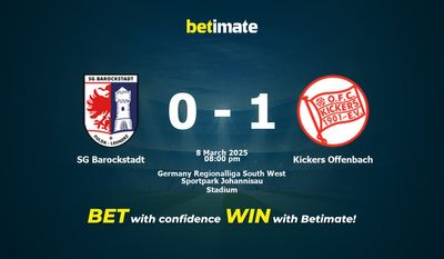 Dự đoán SG Barockstadt vs Kickers Offenbach, Tỷ lệ cược & Mẹo cá cược 03/08/2025