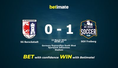 Dự đoán SG Barockstadt vs SGV Freiberg, Tỷ lệ cược & Mẹo cá cược 22/03/2025