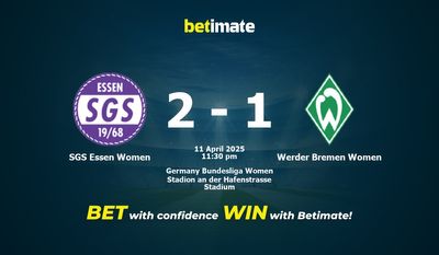 Dự đoán, Tỷ lệ cược & Mẹo cá cược SGS Essen Women vs Werder Bremen Women 04/11/2025