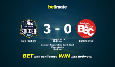 Dự đoán SGV Freiberg vs Bahlinger SC, Tỷ lệ cược & Mẹo cá cược 03/15/2025