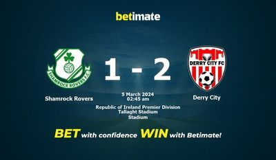 Dự đoán Shamrock Rovers vs Derry City, Tỷ lệ & Mẹo cá cược 04/03/2024