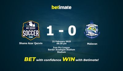 Dự đoán Shams Azar Qazvin vs Malavan, Tỷ lệ cược & Mẹo cá cược 21/02/2025