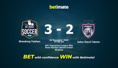 Soi kèo Shandong Taishan vs Johor Darul Takzim, Tỷ lệ & Mẹo cá cược 26/11/2024