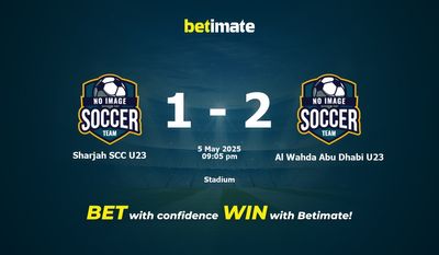 Dự đoán Sharjah SCC U23 vs Al Wahda Abu Dhabi U23, Tỷ lệ cược & Mẹo cá cược 05/05/2025