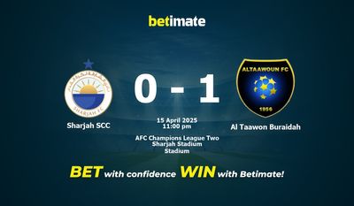 Dự đoán tỷ lệ và tỷ lệ cá cược Sharjah SCC vs Al Taawon Buraidah 15/04/2025