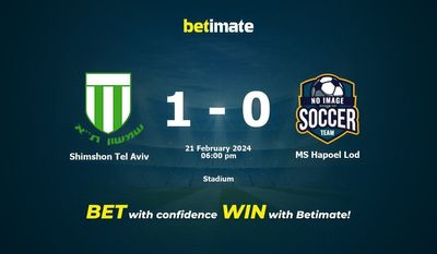 Dự đoán Shimshon Tel Aviv vs MS Hapoel Lod, Tỷ lệ & Mẹo cá cược 21/02/2024