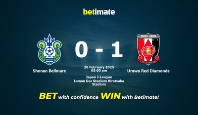 Dự đoán, tỷ lệ cược và mẹo cá cược Shonan Bellmare vs Urawa Red Diamonds 26/02/2025