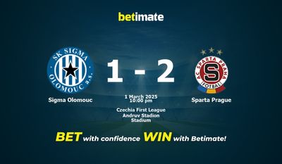 Dự đoán Sigma Olomouc vs Sparta Prague, Tỷ lệ cược & Mẹo cá cược 03/01/2025