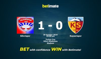 Dự đoán Silivrispor vs Kayserispor, Tỷ lệ & Mẹo cá cược 30/10/2024