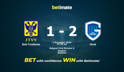 Dự đoán Sint-Truidense vs Genk, Tỷ lệ & Mẹo cá cược 01/12/2024
