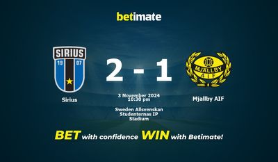 Dự đoán Sirius vs Mjallby AIF, Tỷ lệ cược & Mẹo cá cược 11/03/2024