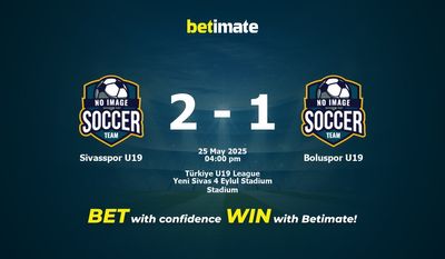 Dự đoán Sivasspor U19 vs Boluspor U19, Tỷ lệ cược & Mẹo cá cược 25/05/2025