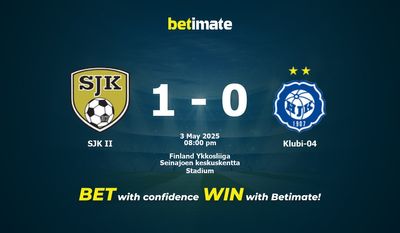 Soi kèo SJK II vs Klubi-04, tỷ lệ và tip cá cược 03/05/2025