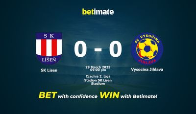 Soi kèo SK Lisen vs Vysocina Jihlava, tỷ lệ và tip cá cược 29/03/2025