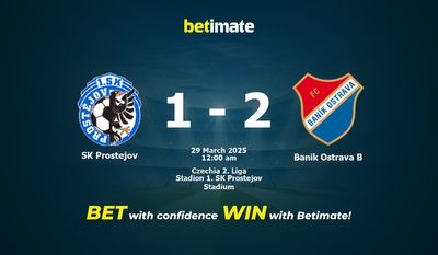 Soi kèo SK Prostejov vs Banik Ostrava B, tỷ lệ và tip cá cược 28/03/2025