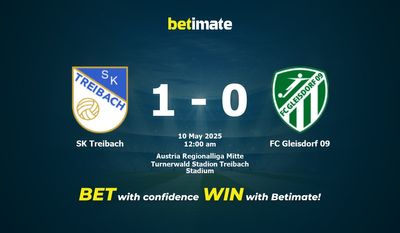 Dự đoán, Tỷ lệ cược & Mẹo cá cược SK Treibach vs FC Gleisdorf 09 05/09/2025