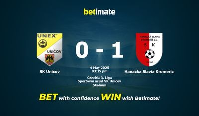 Soi kèo SK Unicov vs Hanacka Slavia Kromeriz, tỷ lệ và tip cá cược 04/05/2025