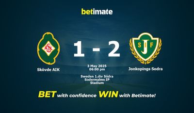 Dự đoán Skövde AIK vs Jonkopings Sodra, tỷ lệ cá cược 03/05/2025