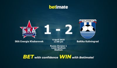 Soi kèo SKA Energia Khabarovsk vs Baltika Kaliningrad, tỷ lệ và tip cá cược 06/04/2025