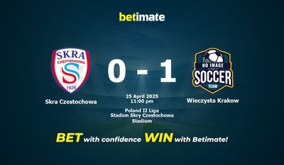 Soi kèo Skra Czestochowa vs Wieczysta Krakow, tỷ lệ và tip cá cược 25/04/2025