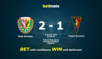 Dự đoán Slask Wroclaw vs Pogon Szczecin, Tỷ lệ cược & Mẹo cá cược 03/07/2025