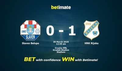 Dự đoán Slaven Belupo vs HNK Rijeka, Tỷ lệ & Mẹo cá cược 29/03/2025
