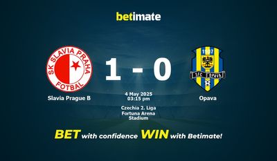 Dự đoán Slavia Prague B vs Opava, Tỷ lệ cược & Mẹo cá cược 05/04/2025