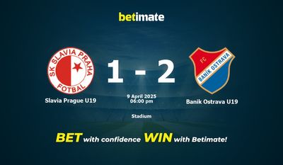 Dự đoán Slavia Prague U19 vs Banik Ostrava U19, Tỷ lệ cược & Mẹo cá cược 04/09/2025