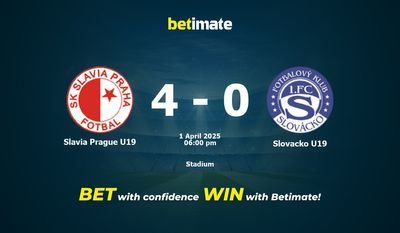 Dự đoán Slavia Praha U19 vs Slovakia U19, tỷ lệ và tip cá cược 01/04/2025